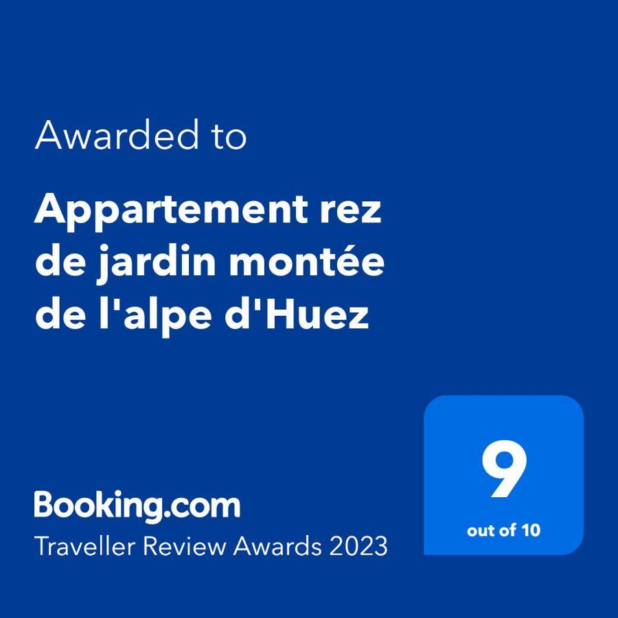 Appartement Rez De Jardin Montee De L'Alpe D'Huez La Garde  Екстериор снимка